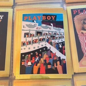 90s Vintage Playboy Chromium Cover Card Collectors 1995 #09